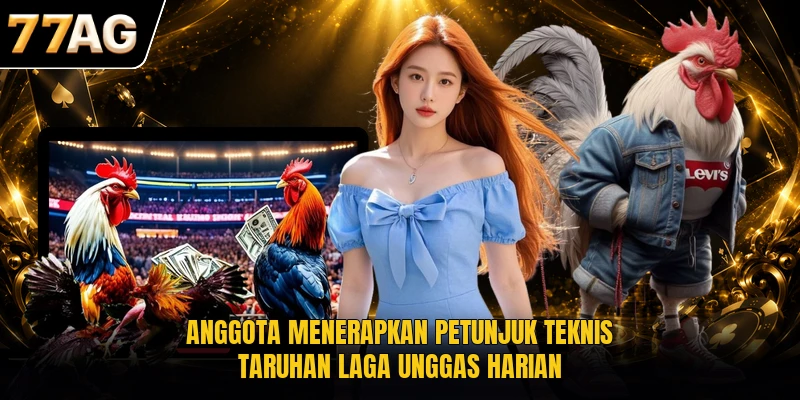 anggota-menerapkan-petunjuk-teknis-taruhan-laga-unggas-harian